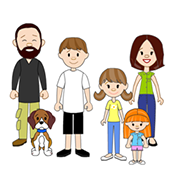 Familytoon family sample 5